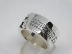 新品　未使用　19号　ドクターモンロー　メッセージ　スカル　リング　指輪