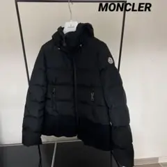 モンクレール★MONCLER★NESEA★ネセア★ブラック1★フリルダウン