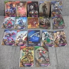 ガンバレジェンズ　龍騎　17枚