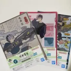怪獣8号　1番くじ　鳴海弦　日比野カフカ　市川レノ　亜白ミナ　四ノ宮キコル