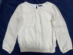 【23区】7分袖シフォンブラウス