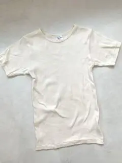 Millerミラー　パネルリブ Tシャツ アイボリー
