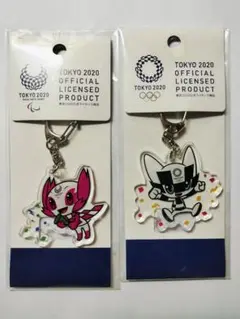 東京オリンピック2020 ミライトワ ソメイティ アクリルキーホルダー
