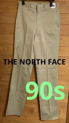 ノースフェイス チノパン 美品 90's ヴィンテージ 日本製 黒タグ レア