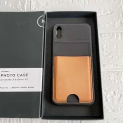 Moment iPhone XS 財布 ケース ナチュラル