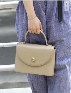 セール‼️美品✨mila schon ミラショーン ハンドバッグ ベージュ