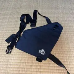 Kappa ボディバッグ 黒 ナイロン