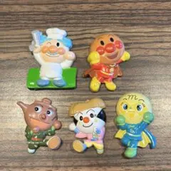 アンパンマン キャラクター マグネット フィギュア 5体セット