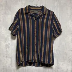 BANANA REPUBLIC 半袖ポロシャツ　ストライプ　Sサイズ