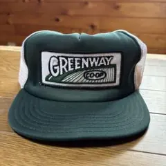 GREENWAY メッシュキャップ　アメリカ製