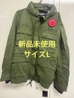 オリーブグリーン ミリタリージャケット L 新品未使用サイズL