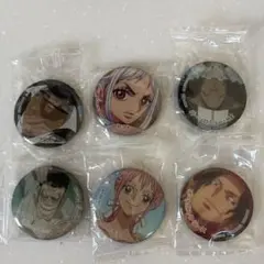 ワンピース 磁石バッジ 6個セット