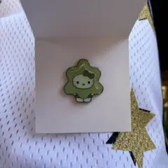 万博　藻キティ　サンカクガサネケイソウ　ピンズ