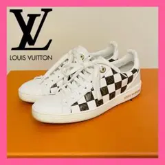 LOUIS VUITTON ルイヴィトン スニーカー モノグラム レザー レア