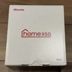 docomo home 5G モバイルルーターHR02