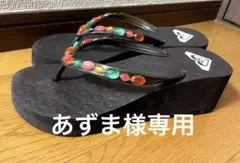 ROXY 厚底ビーチサンダル　25～25.5cmレディースサンダル