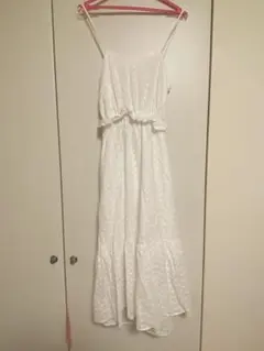 w closet コットン花柄キャミワンピース