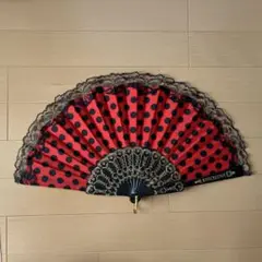 スペインより直輸入　フラメンコ扇子