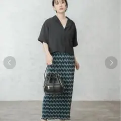 ページボーイ　ショートオープンカラーシャツ　カイキンシャツ　フリーサイズ　黒