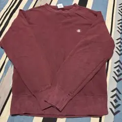 Champion バーガンディ スウェット Lサイズ