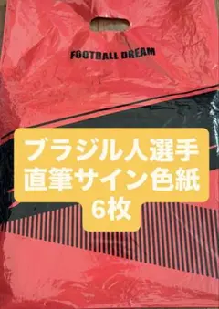 鹿島アントラーズ　カイオ選手　他直筆サイン色紙６枚
