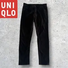 【美品】UNIQLO レギュラーフィットテーパードジーンズ 28