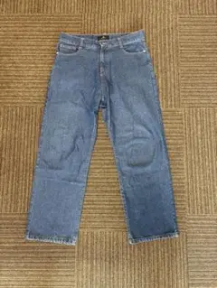 MONO-MART セミワイドデニムパンツ Lサイズ