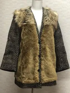 DRIES VAN NOTEN ファーコート サイズ34
