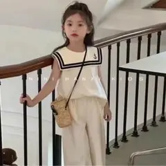 ノースリーブトップスベルボトム2点セット