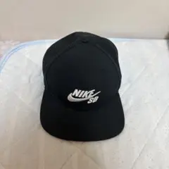 Nike SB ブラック フラットビルキャップ