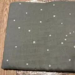 星降る夜に　vol.2 Wガーゼ生地　ミッドグレー006【新品未使用】