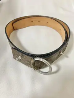 ロエベのパイソンベルト