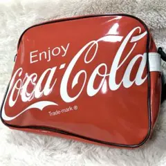 コカ・コーラ - 希少品　コカコーラ　キャディバッグ　カート式　8分割　レザー・エナメル仕様 コカ・コーラ - 希少品 コカコーラ キャディバッグ カート式 8