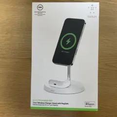 2in1 wireless charger stand with MagSafe