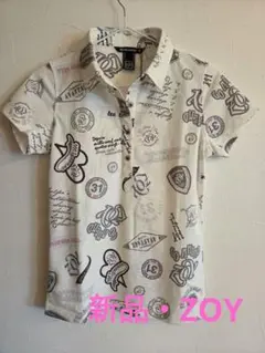 新品 タグ付【Zoy ゾーイ】ゴルフシャツレディース 36 定価18,700円