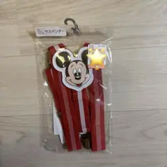 しまむら　チマジロ　ディズニー　サスペンダー　ミッキー