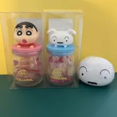 クレヨン しんちゃん シロ キャンディ ボトル 2個　シロBIGガチャ
