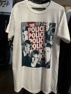 THE POLICE ロックTシャツ新品ホワイトL