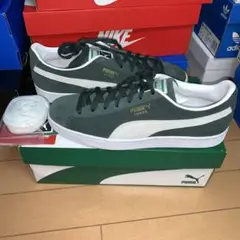 未使用 送料込 PUMA SUEDE CLASSIC XXI グリーン/ホワイト