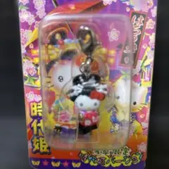 ご当地キティ　浅草限定　時代姫バージョン　ファスナーマスコット