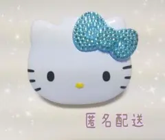 匿名配送　キティ　おくすりケース　デコ　ラインストーン