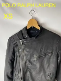 ポロ ラルフローレン ライダースジャケット XS 中綿 ダブル POLO