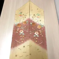 着物♪洗える半えり 黄金【新品未使用】