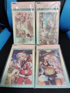 まふまふ　DMMくじ C賞　春夏秋冬　スマホスタンド 4種コンプリートセット