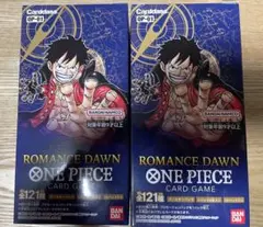 ONE PIECE カードゲーム ROMANCE DAWN OP-01 2BOX