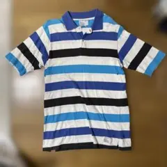 Stüssy ストライプ ポロシャツ