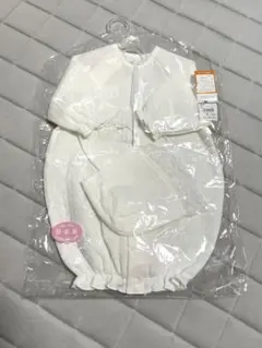 西松屋 セレモニードレス 退院着 お宮参り ホワイト 日本製 60cm