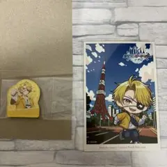カラフルピーチ　たっつん　東京タワー　ポストカード　キャラマグネッツ