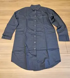 INDIBRAND　シャツワンピース　黒