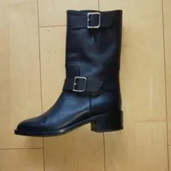 超美品 シャネル エンジニアブーツ